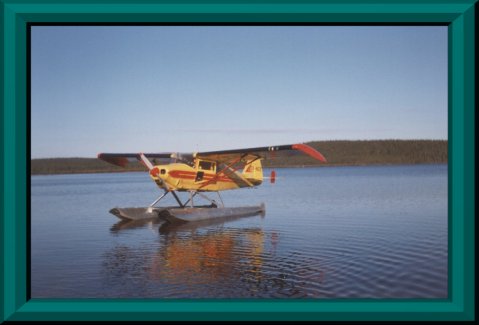 Plane on floats